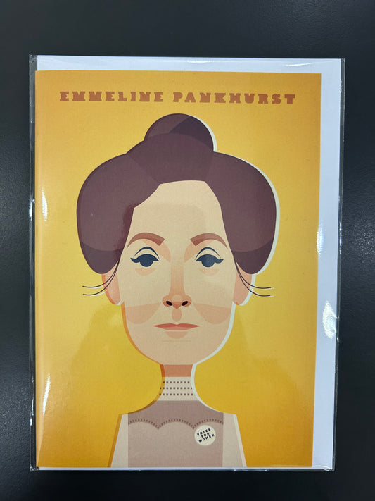 Emmeline Pankhurst - Greeting Card