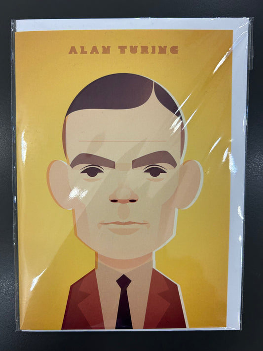 Alan Turing - Greeting Card