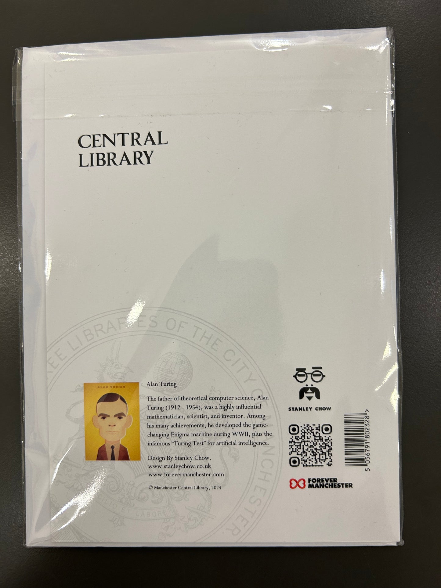 Alan Turing - Greeting Card