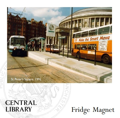 Manchester - St Peter's Square 1990s Magnet