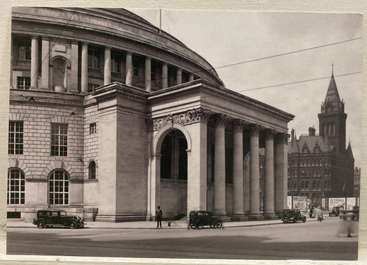 'Central Library circa 1934' postcard