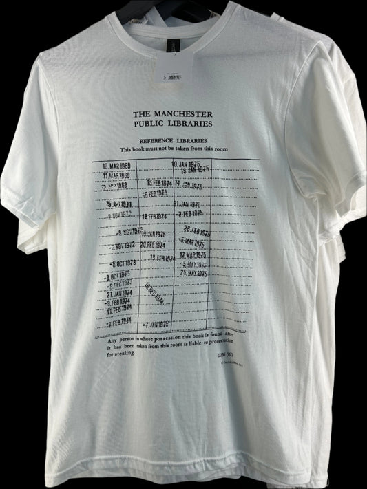 Manchester Libraries T-Shirt - White