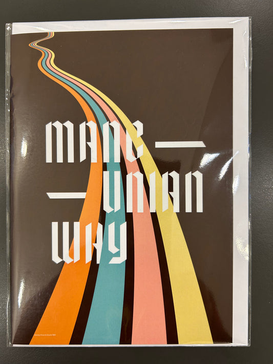 Mancunian Way - Greeting Card