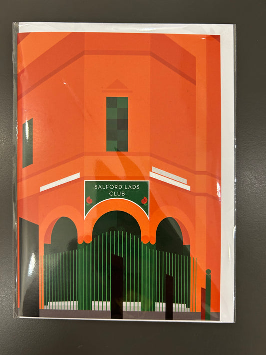 Salford Lads Club - Greeting Card