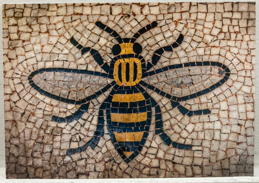 'Manchester Worker Bee' postcard