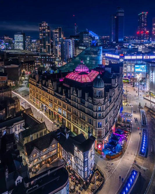 Exchange Square - Andy Mallins postcard