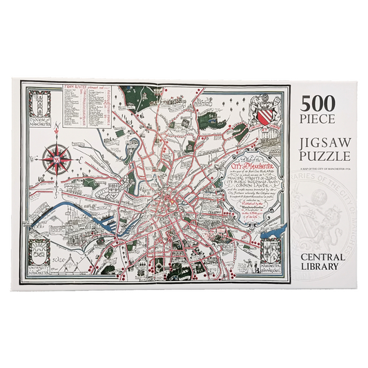 Manchester Civic Week Map Jigsaw